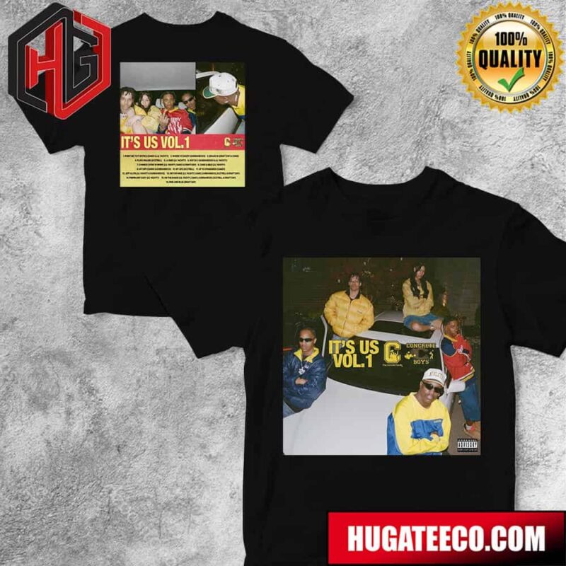 Lil Yachty And Concrete Boys It’s Us Vol 1 Tracklist Two Sides T-Shirt