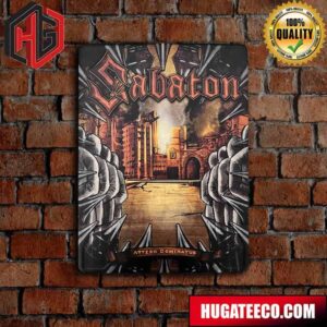 Sabaton Limited Attero Dominatus Metal Sign Poster Canvas