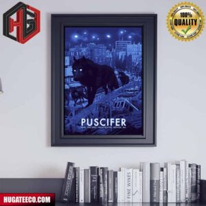 Limited Edition Puscifer Poster On April 2nd 2024 At Boch Center Boston Ma Poster Canvas