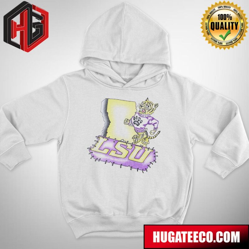 Louisiana State University Cactus Jack Goes Back To College Travis Scott X Fanatics X Mitchell And Ness With NCAA March Madness 2024 Merchandise Hoodie T-Shirt