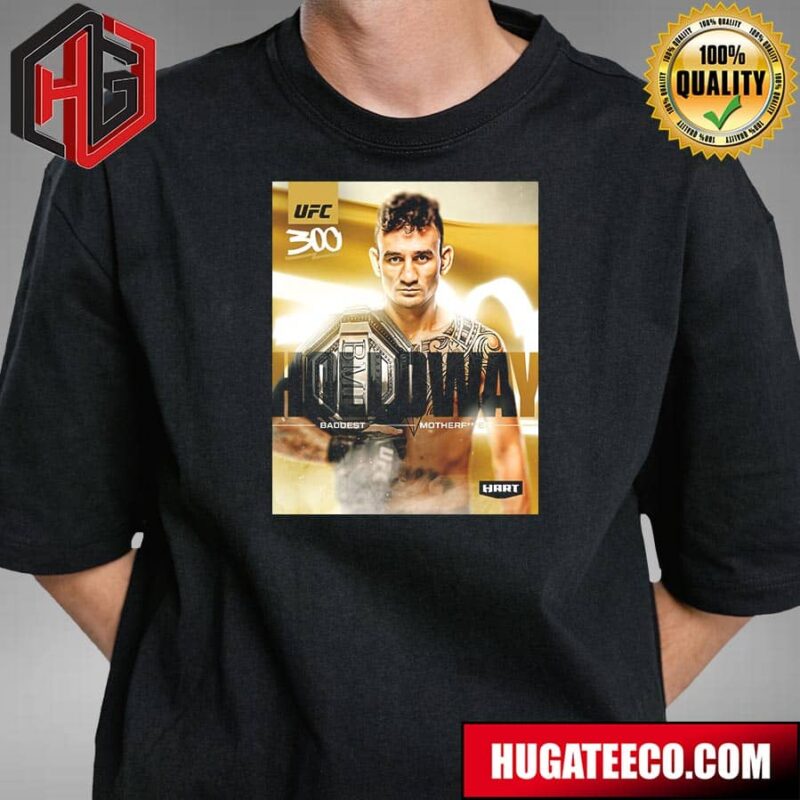Max Holloway Defeats Justin Gaethje Via Ko To Become The New BMF Champion UFC T-Shirt