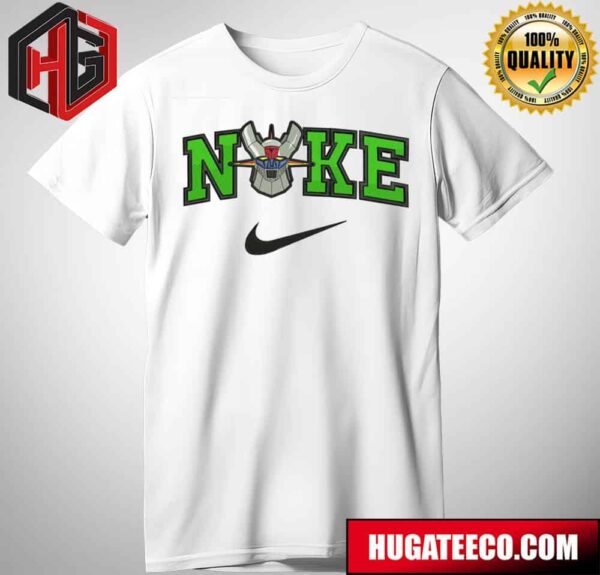 Mazinger Nike Logo X Nike Swoosh Logo Merchandise T-Shirt