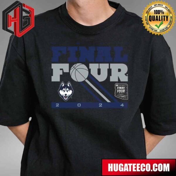 Men’s Final Four 2024 Uconn Huskies T-Shirt