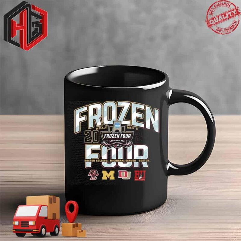 Men?s Hockey 2024 NCAA March Madness Frozen FourCeramic Mug