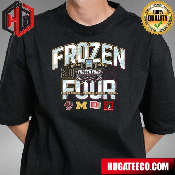 Men’s Hockey 2024 NCAA March Madness Frozen Four T-Shirt