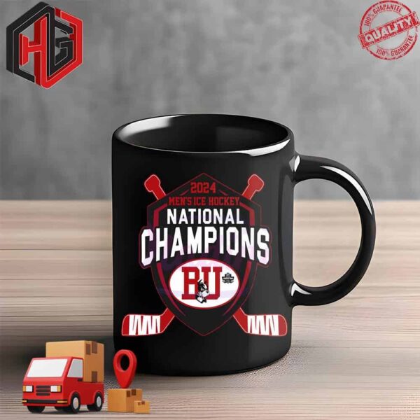 NCAA Mens Ice Hockey National Champions Boston University Ceramic Mug