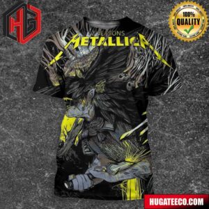 Metallica 72 Seasons All Six Fifth Member Exclusive Limited Edition Poster Merchandise All Over Print Shirt