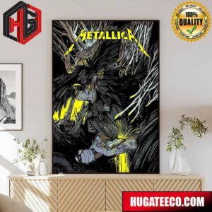 Metallica 72 Seasons All Six Fifth Member Exclusive Limited Edition Poster Merchandise Home Decor Poster Canvas