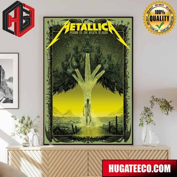 Metallica Feeding On The Wrath Of Man All Six Fifth Member Exclusive Limited Edition In The Met Store Merchandise 72 Seasons Home Decor Poster Canvas