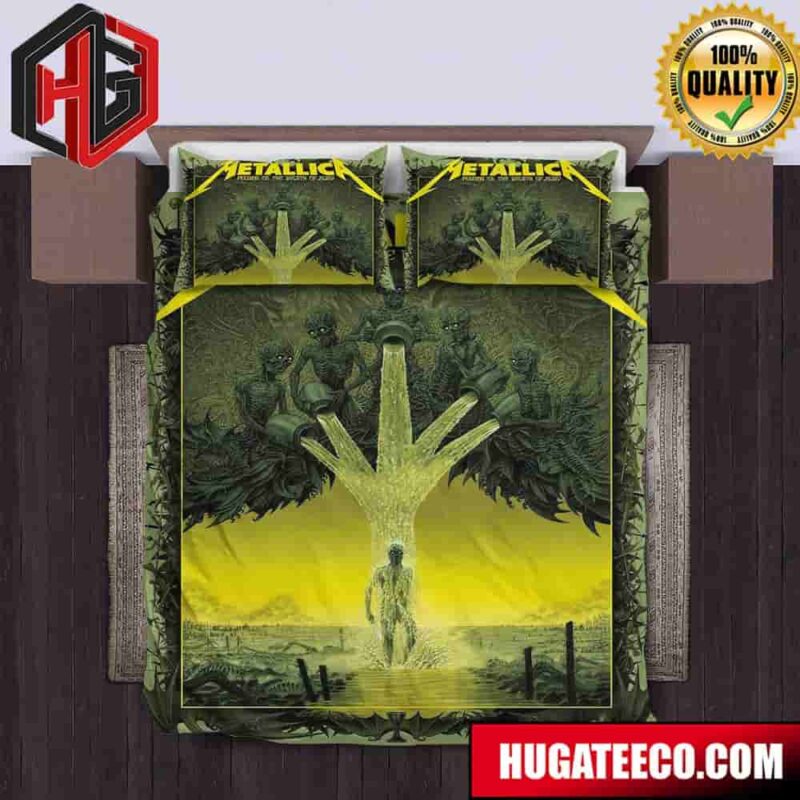 Metallica Feeding On The Wrath Of Man All Six Fifth Member Exclusive Limited Edition In The Met Store Merchandise 72 Seasons Bedding Set
