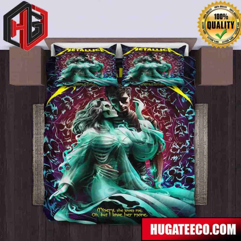 Metallica Inamorata Misery She Loves Me Oh But I Love Her More Live In The Met Store Luxury Bedding Set