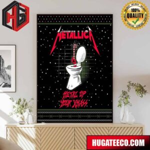 Metallica Metal Up Your Xmass Poster Canvas