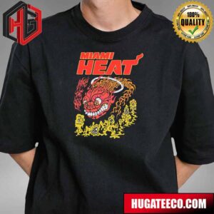 Miami Heat NBA Playoffs x Brain Dead T-Shirt