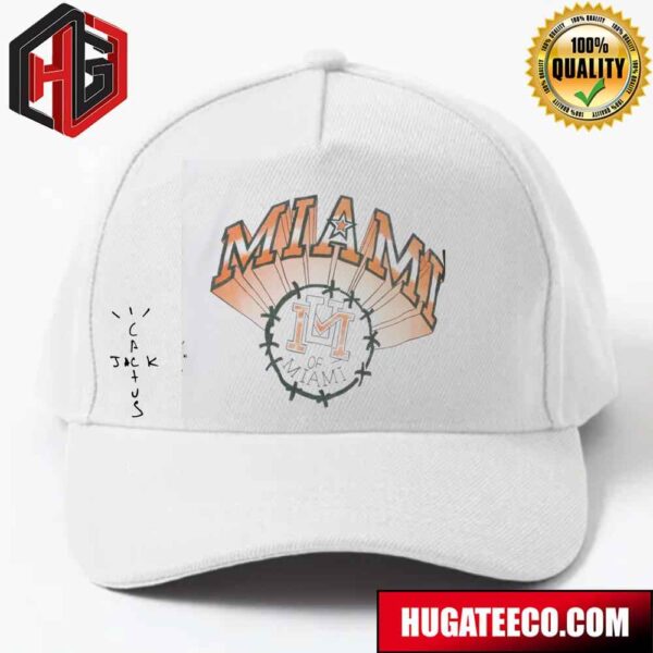 Miami Hurricanes Cactus Jack Goes Back To College Travis Scott x Fanatics x Mitchell And Ness With NCAA March Madness 2024