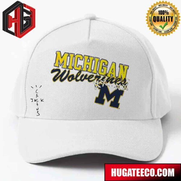 Michigan Wolverines Cactus Jack Goes Back To College Travis Scott x Fanatics x Mitchell And Ness With NCAA March Madness 2024