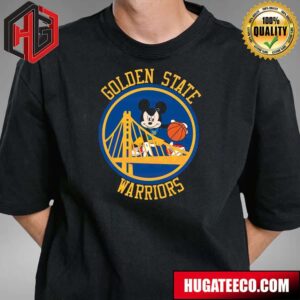 Mickey Mouse NBA Basketball Golden State Warrior Golden State Fans T-Shirt