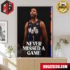 Milwaukee Bucks Is Central Division Champions For The Sixth-Straight Season Fear The Deer Poster Canvas