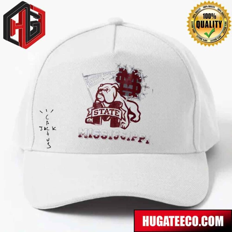 Mississippi State Bulldogs Cactus Jack Goes Back To College Travis Scott x Fanatics x Mitchell And Ness With NCAA March Madness 2024
