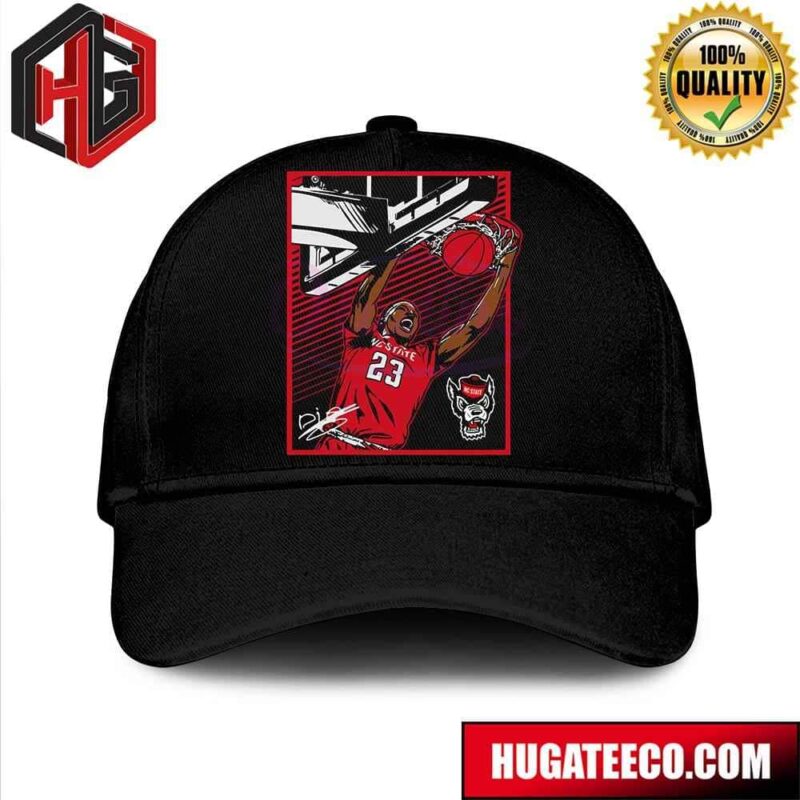 Mohamed Diarra Signature NC State Wolfpack Basketball NCAA March Madness Hat-Cap