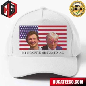 My Favorite Men Go To Jail Morgan Wallen Donald Trump Mugshot Hat Cap