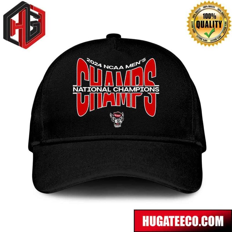 NC State Wolfpack 2024 NCAA Men’s Basketball National Champions March Madness Classic Hat-Cap