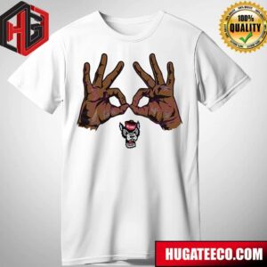 NC State Wolfpack Basketball Three Goggles NCAA March Madness T-Shirt