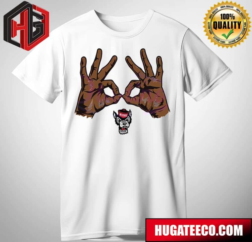 NC State Wolfpack Basketball Three Goggles NCAA March Madness T-Shirt