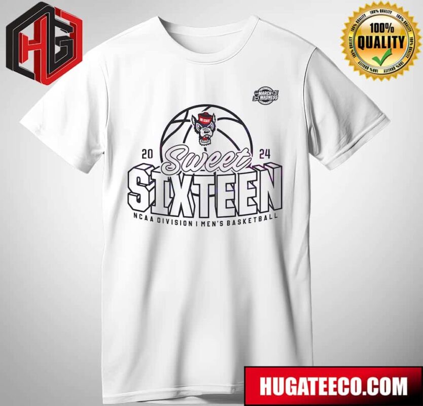NC State Wolfpack Sweet Sixteen Mens Basketball NCAA March Madness T-Shirt