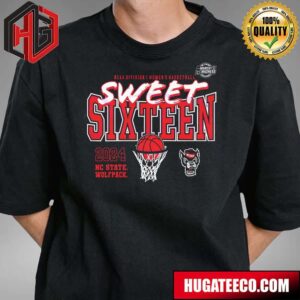 NC State Wolfpack Sweet Sixteen Womens Basketball NCAA March Madness T-Shirt
