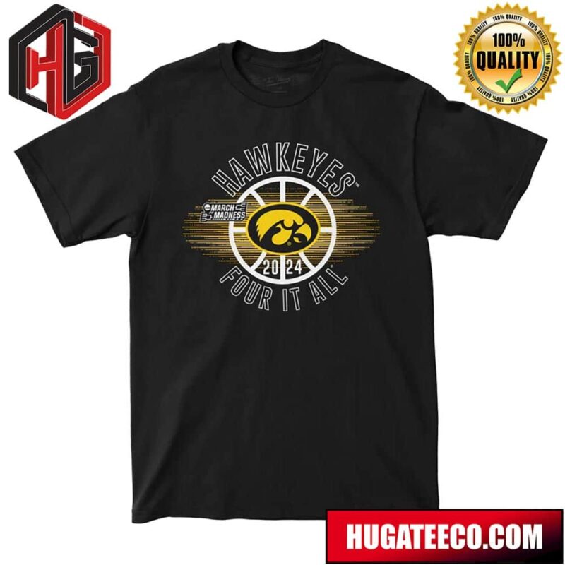 NCAA March Madness Iowa WBB Four It All T-Shirt