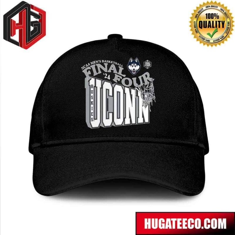 NCAA Men’s Basketball Final Four 24 Uconn Huskies Hat-Cap