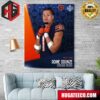 2024 NFL Draft Oregon State Taliese Fuaga New Orleans Saints Poster Canvas