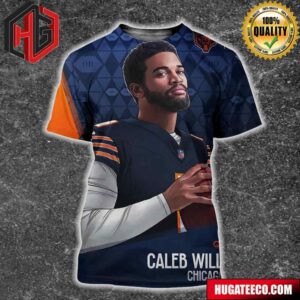 NFL Draft 2024 Qb Usc Caleb Williams Chicago Bears All Over Print Shirt
