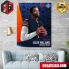 2024 NFL Draft Qb North Carolina Drake Maye New England Patriots Poster Canvas