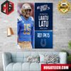 NFL Draft Detroit 24 The Pick Is In Joe Alt Of Los Angeles Chargers Ot Notre Dame Pick 5 Round 1 Poster Canvas