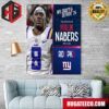 NFL Draft Detroit 24 The Pick Is In Marvin Harrison Jr Of Arizona Cardinals Wr Ohio State Pick 4 Round 1 Poster Canvas