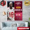 NFL Draft Detroit 24 The Pick Is In Malik Nabers Of New York Giants Wr Lsu Picks 6 Round 1 Poster Canvas