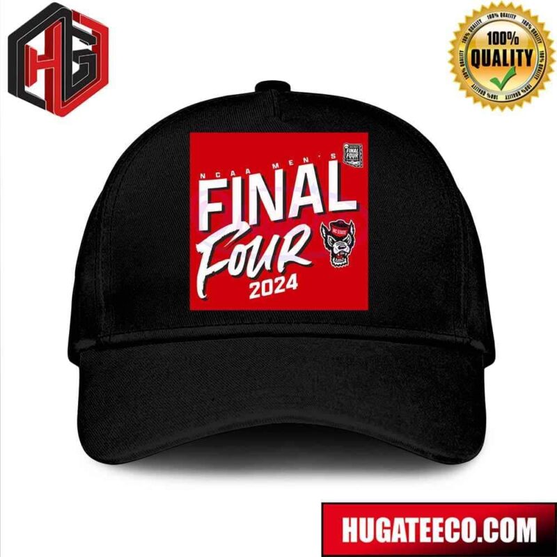 NC State Wolfpack Mens Basketball Final Tour 2024 NCAA March Madness Hat-Cap
