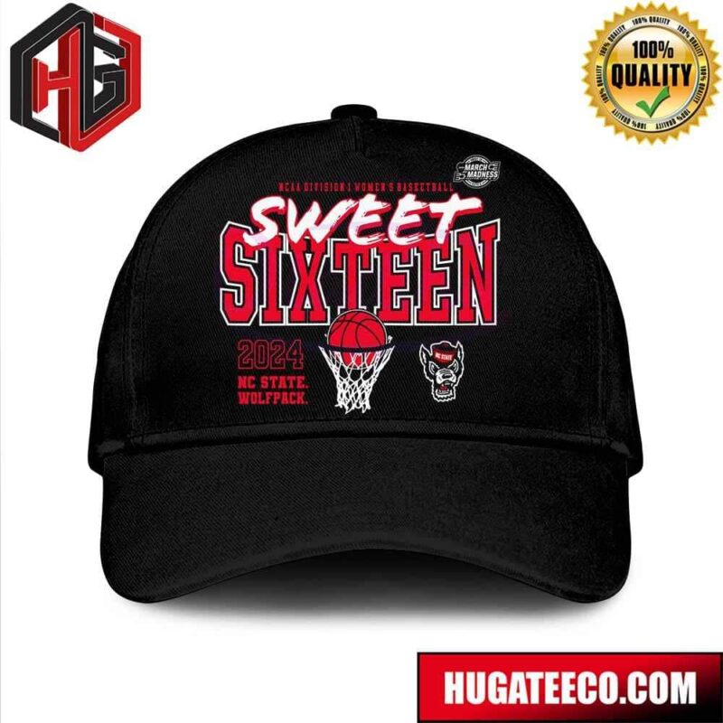 NC State Wolfpack Wolfpack Sweet Sixteen Womens Basketball NCAA March Madness Hat-Cap