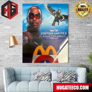 New Poster Captain America Brave New World Release In 2025 Poster Canvas