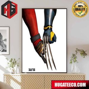 New Poster For Deadpool And Wolverine Marvel Studios Deadpool 3 Poster Canvas
