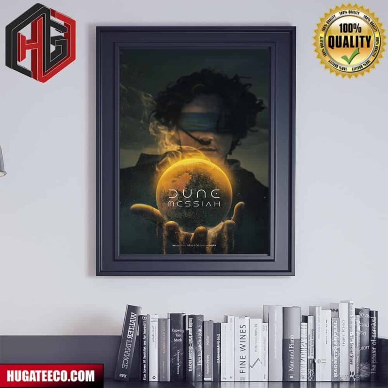 New Poster For Dune Messiah Poster Canvas