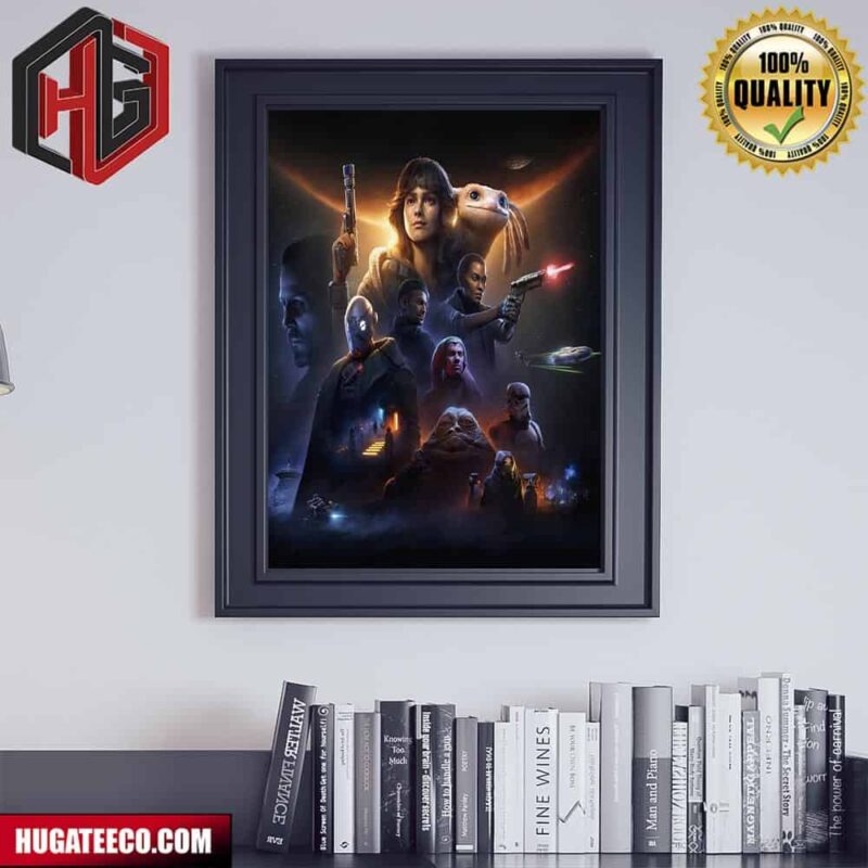New Poster For Star Wars Outlaws Poster Canvas