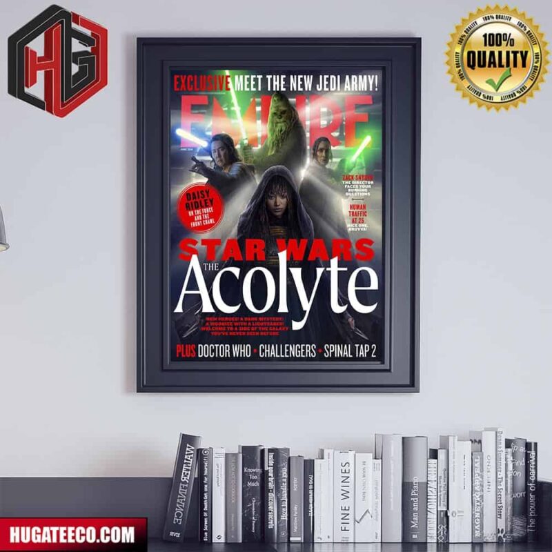 New Poster For Star Wars The Alcolyte New Heroes A Dark Mystery Poster Canvas