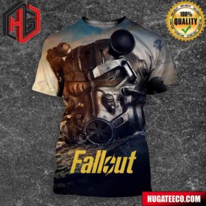 New Poster For The Fallout Series Release April 11 On Prime Video 3D T-Shirt