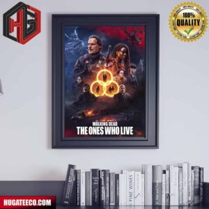 New Poster For The Walking Dead The Ones Who Live On Amc By Akithefull Poster Canvas