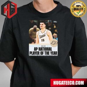 Congratulations To Zach Edey On Being Named AP National Player Of The Year NCAA March Madness Hoodie T-Shirt