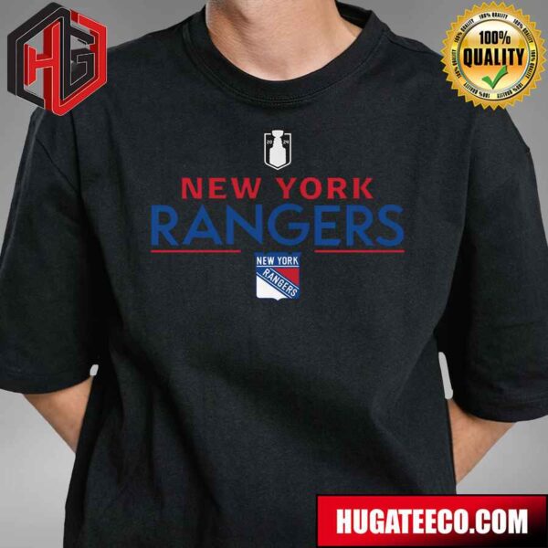 New York Rangers Fanatics Branded 2024 Stanley Cup Playoffs Authentic Pro T-Shirt