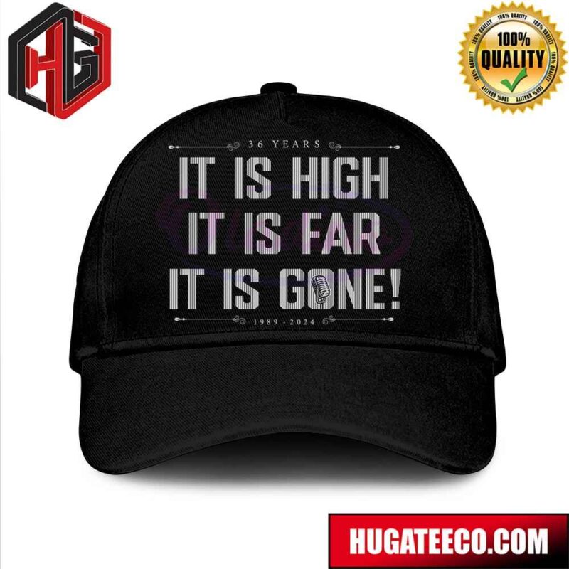 New York Yankees 36 Years It Is High Far Gone 1989-2024 Hat-Cap
