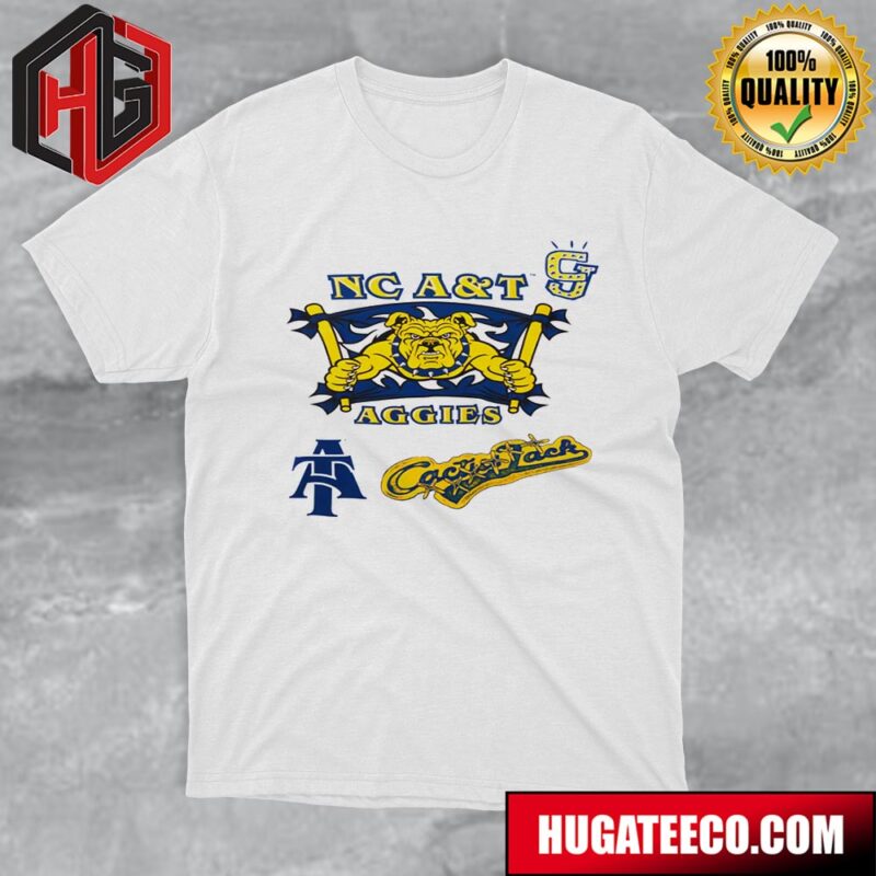 North Carolina AT Aggies Cactus Jack Goes Back To College Travis Scott x Fanatics x Mitchell And Ness With NCAA March Madness 2024 T-Shirt